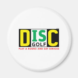 Aimant Le disque est golf
