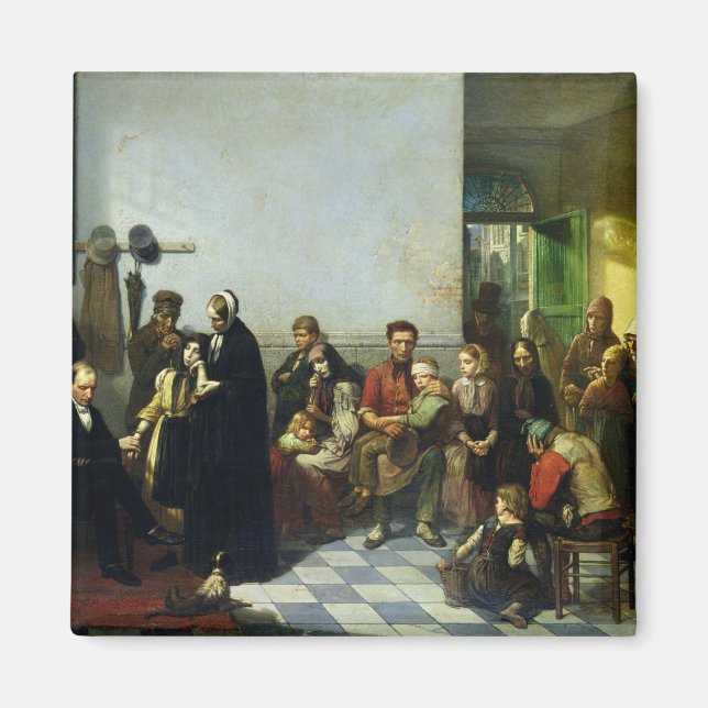 Aimant Le docteur pour les pauvres (Devant)