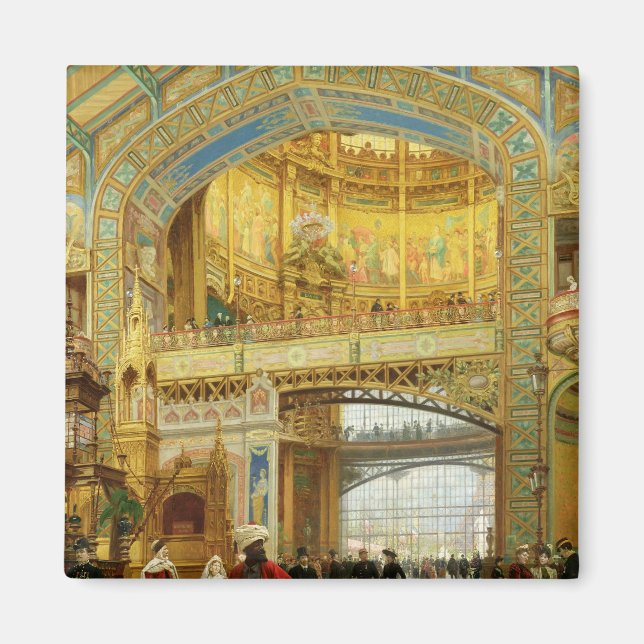 Aimant Le dôme central de l'exposition universelle (Devant)