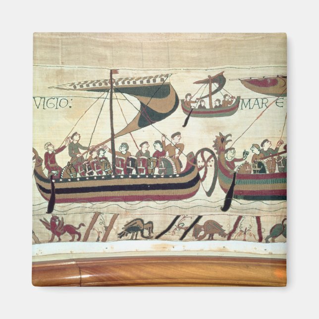Aimant Le duc William et sa flotte traversent la Manche j (Devant)