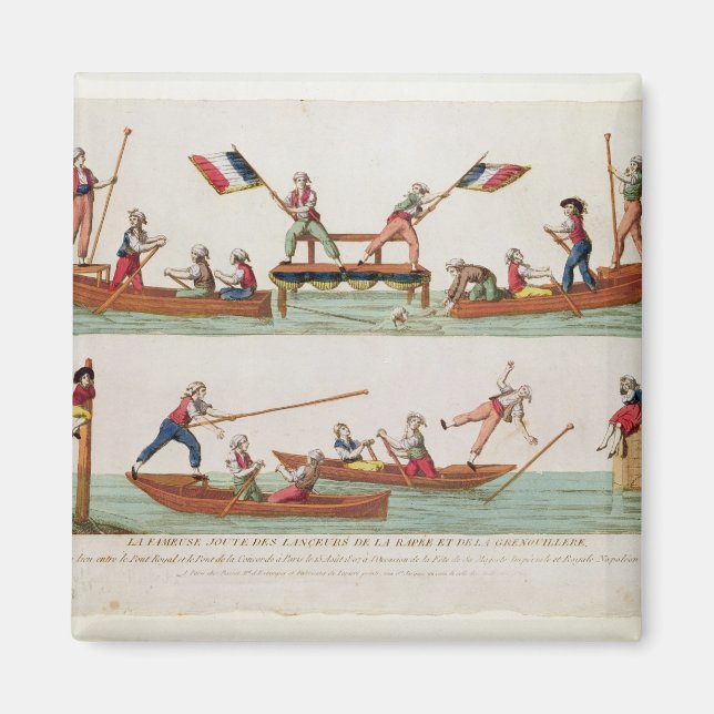 Aimant Le fameux Joust entre les Lancers (Devant)