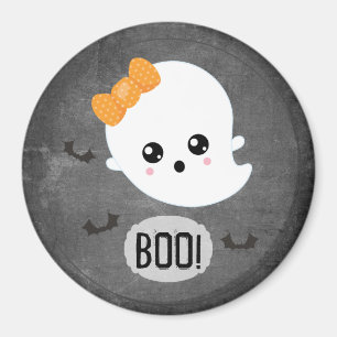 Aimant Le fantôme de Boo Halloween