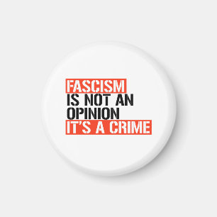Aimant Le fascisme n'est pas une opinion