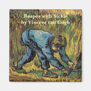 Aimant Le Faucheur à la faucille par Vincent van Gogh