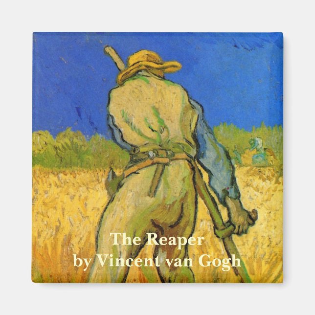 Aimant Le Faucheur (d'après Millet) par Vincent van Gogh (Devant)