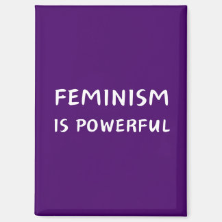 Aimant Le féminisme est puissant