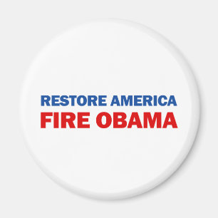 Aimant Le feu Obama de l'Amérique de restauration
