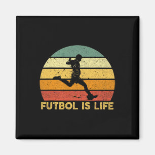 Aimant Le football est la vie Costume de joueur de footba
