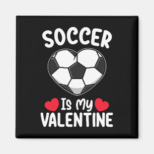 Aimant Le Football Est Mon Sport De Saint Valentin