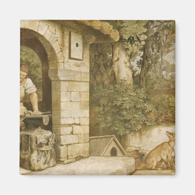 Aimant Le forgeron de Ruhla, vers 1854-55 (Devant)