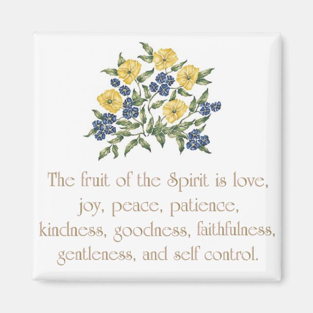 Aimant Le fruit de l'esprit est (Devant)