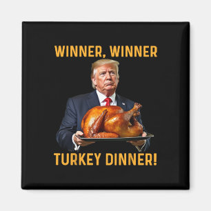 Aimant Le gagnant de Trump Dîner turc Thanksgiving Hum