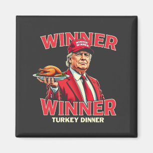Aimant Le gagnant du dîner turc Trump Thanksgiving