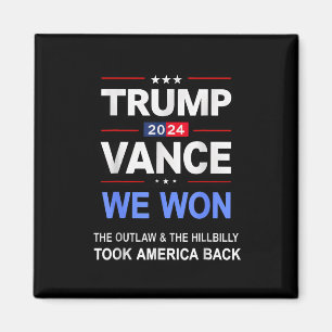 Aimant Le Gagnant Trump Vance Nous Avons Remporté Le Jeu