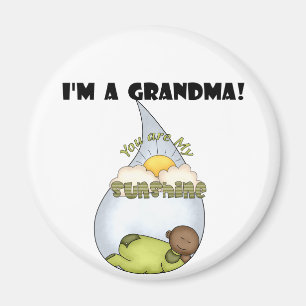 Aimant Le garçon américain africain Sunshine de grand-mèr