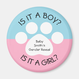 Aimant Le genre d'empreinte de patte indiquent