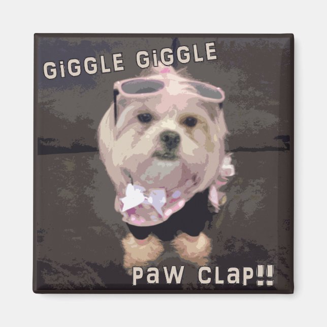 Aimant Le Giggle Giggle Paw Clap de Bella (Devant)