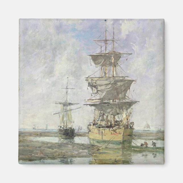 Aimant Le Grand Bateau, 1879 (huile sur toile) (Devant)