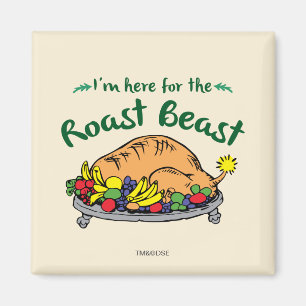 Aimant Le Grinch Je suis ici pour la citation de la bêt