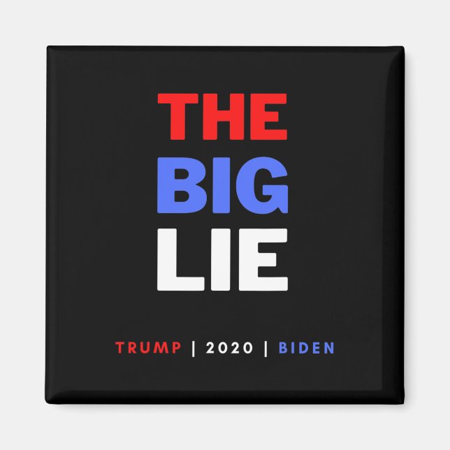 Aimant Le Gros Mensonge Trump Desantis 2024  (Devant)