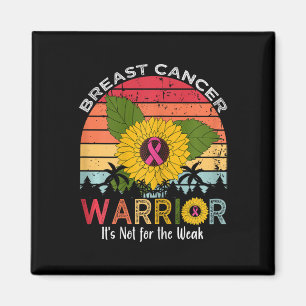 Aimant Le guerrier du cancer n'est pas pour les faibles