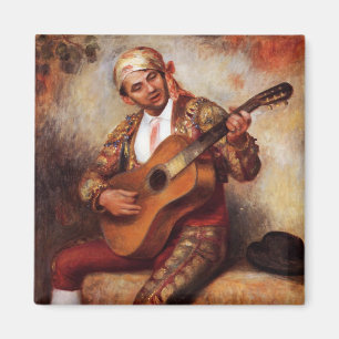 Aimant Le guitariste espagnol (par Pierre-August Renoir)