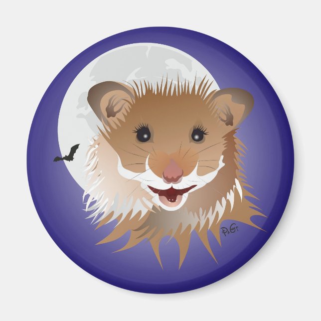 Aimant Le Hamster my little friend (Devant)