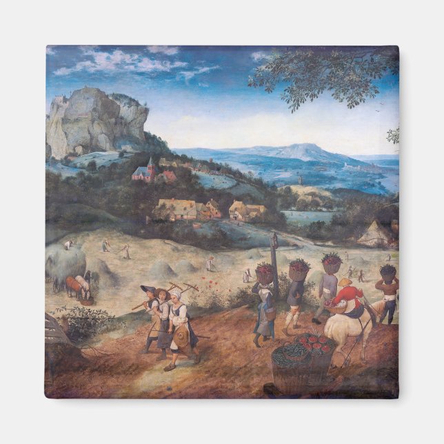 Aimant Le Haymaking, Pieter Bruegel (Devant)