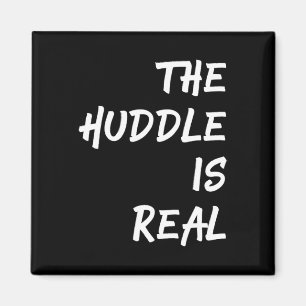 Aimant Le Huddle est un vrai football amusant pour l'auto