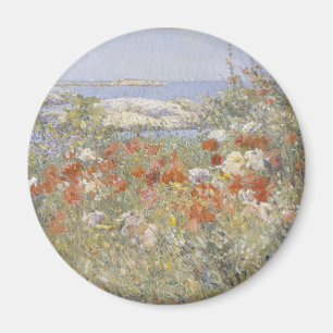 Aimant Le jardin de Celia Thaxter par Childe Hassam