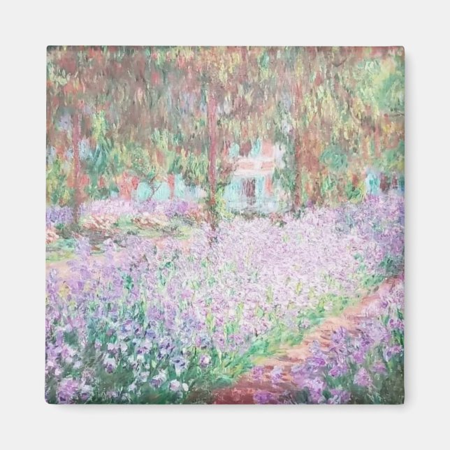 Aimant Le jardin de Claude Monet à Giverny (Devant)