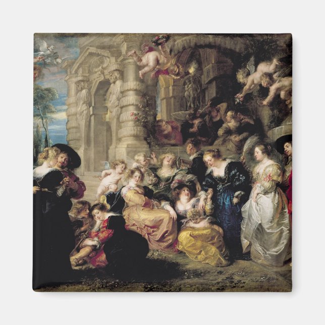 Aimant Le Jardin de l'Amour, c.1630-32 (Devant)