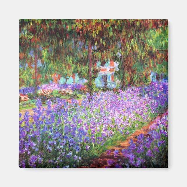Aimant Le jardin de l'artiste à Giverny, Claude Monet (Devant)
