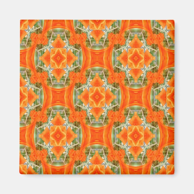 Aimant Le Jardin Orange..... (Devant)