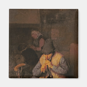 Aimant Le joueur de cannelure, XVIIème siècle