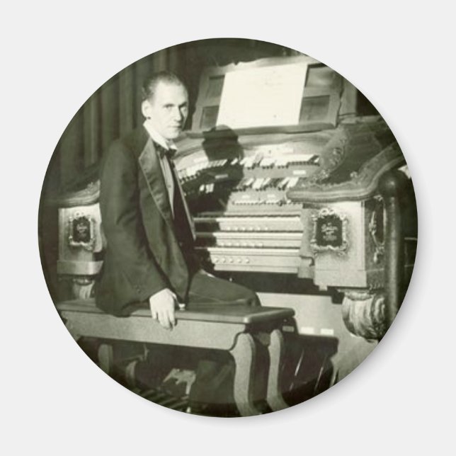 Aimant Le Joueur d'organes (Devant)