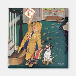 Aimant Le jour de mère heureux