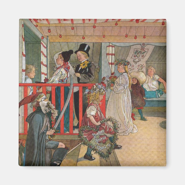 Aimant Le Jour du nom par Carl Larsson (Devant)