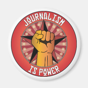 Aimant Le journalisme est puissance