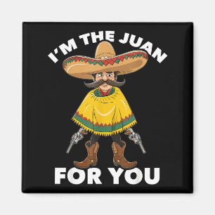 Aimant Le juan pour drôle cinco de mayo fête mexicaine