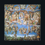 Aimant Le jugement Dernier, Michel-Ange, 1536-1541<br><div class="desc">Michel-Ange (6 mars 1475 - 18 février 1564) était un sculpteur, peintre, architecte et poète italien de la Haute Renaissance né dans la République de Florence, qui exerçait une influence sans précédent sur le développement de l'art occidental. Sa polyvalence artistique était d'un ordre si élevé qu'il est souvent considéré comme...</div>