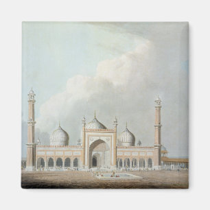Aimant Le Jummah Musjed, Delhi, plat XXIII du 'Orient