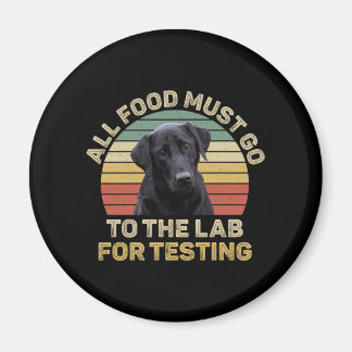 Aimant Le Labrador Donne Toute La Nourriture Doit Aller A
