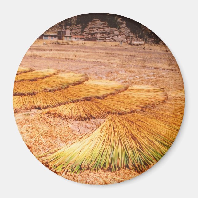 Aimant Le lac Titicaca Uros Reed Island (Devant)