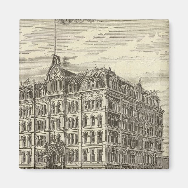 Aimant Le Lakeside Building, Chicago (Devant)