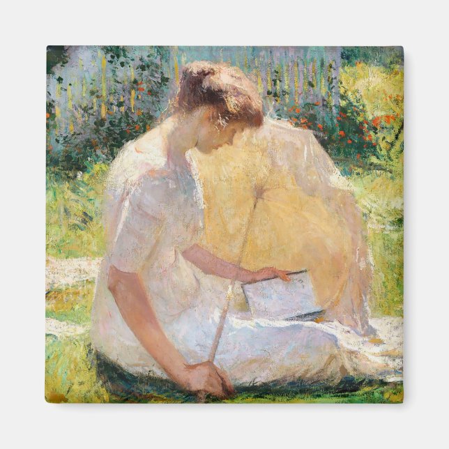 Aimant Le lecteur de Frank Weston Benson (Devant)