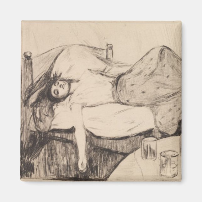Aimant Le lendemain (par Edvard Munch) (Devant)