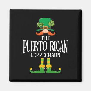 Aimant Le Leprechaun Portoricain Matchi de la St Patricks