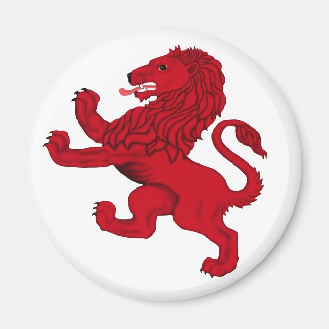 Aimant Le lion rampant de l'Écosse (Devant)