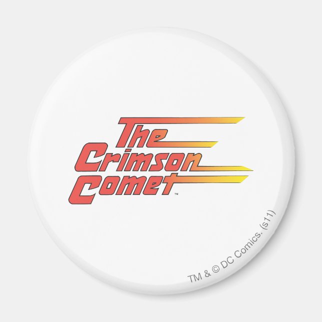 Aimant Le logo de Crimson Comet (Devant)